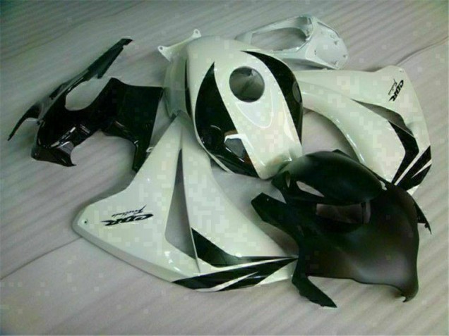 Weiß Schwarz 2008-2011 Honda CBR1000RR Motorrad Vollverkleidung Weiß Schwarz 2008-2011 Honda CBR1000RR Motorrad Vollverkleidung