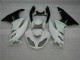 Weiß Schwarz 2009-2012 Kawasaki ZX6R Motorrad Verkleidungen Weiß Schwarz 2009-2012 Kawasaki ZX6R Motorrad Verkleidungen