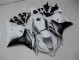 Weiß Silber Schwarz 2009-2012 Honda CBR600RR Motorrad Verkleidung Weiß Silber Schwarz 2009-2012 Honda CBR600RR Motorrad Verkleidung