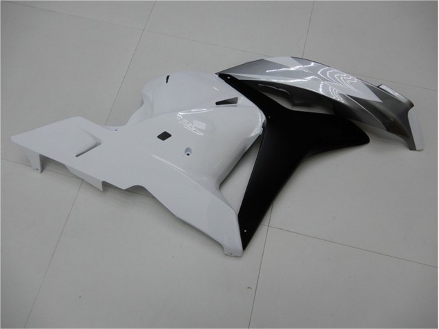 Weiß Silber Schwarz 2009-2012 Honda CBR600RR Motorrad Verkleidung Weiß Silber Schwarz 2009-2012 Honda CBR600RR Motorrad Verkleidung