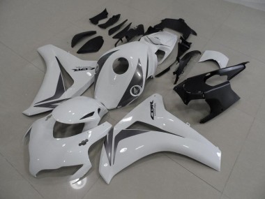 Weiß Und Grau 2008-2011 Honda CBR1000RR Motorrad Verkleidung