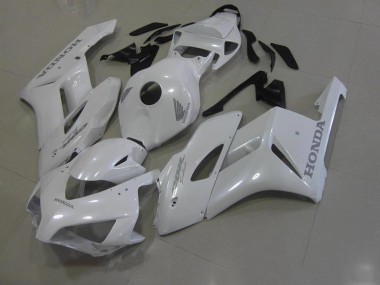 Weiß mit Silber Aufkleber 2006-2007 Honda CBR1000RR Motorrad Verkleidung