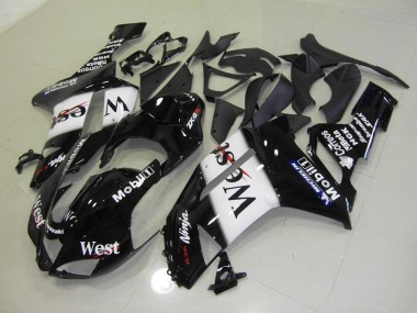 West 2007-2008 Kawasaki ZX6R Motorrad Verkleidung